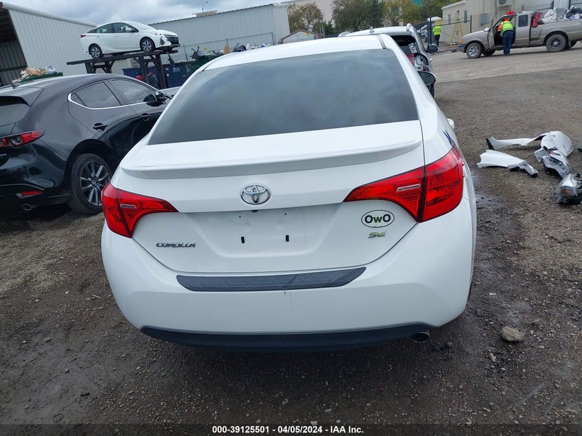 2018 TOYOTA COROLLA SE - 5YFBURHE9JP763420