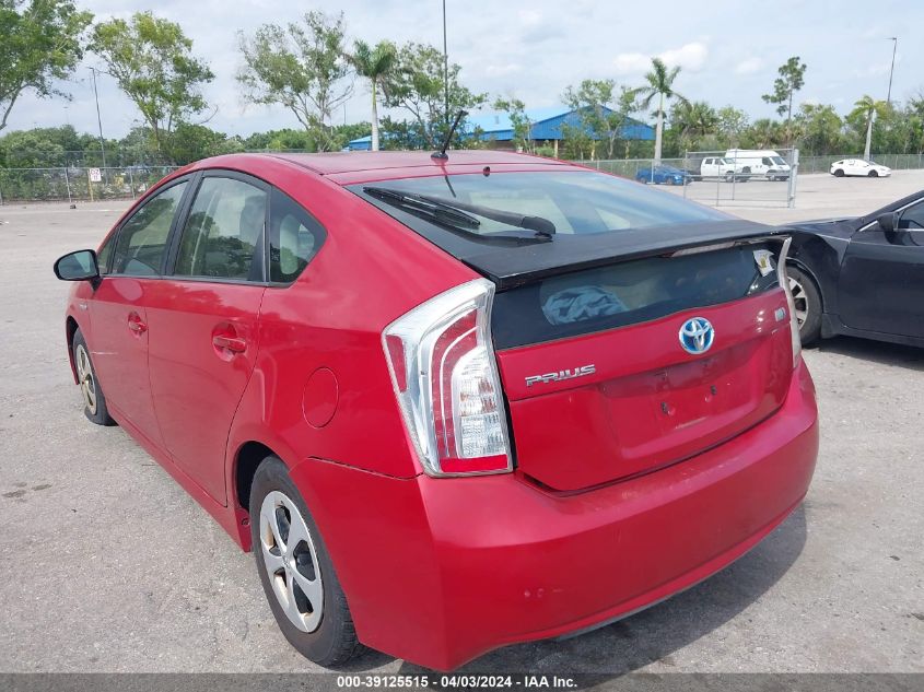 JTDKN3DU6E0368442 | 2014 TOYOTA PRIUS