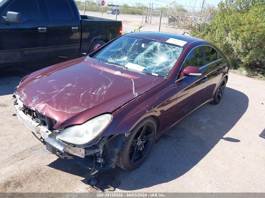 2008 Mercedes-Benz Cls 550 VIN: WDDDJ72X68A116123 Lot: 39125535