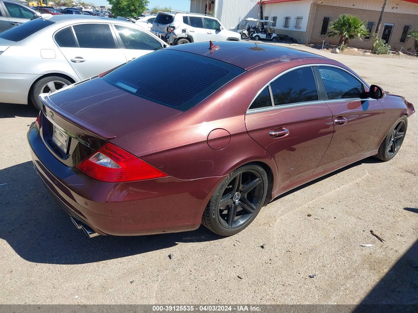 2008 Mercedes-Benz Cls 550 VIN: WDDDJ72X68A116123 Lot: 39125535