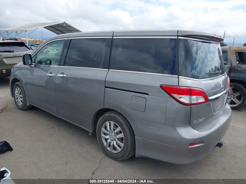2011 Nissan Quest S VIN: JN8AE2KP5B9008092 Lot: 39125548