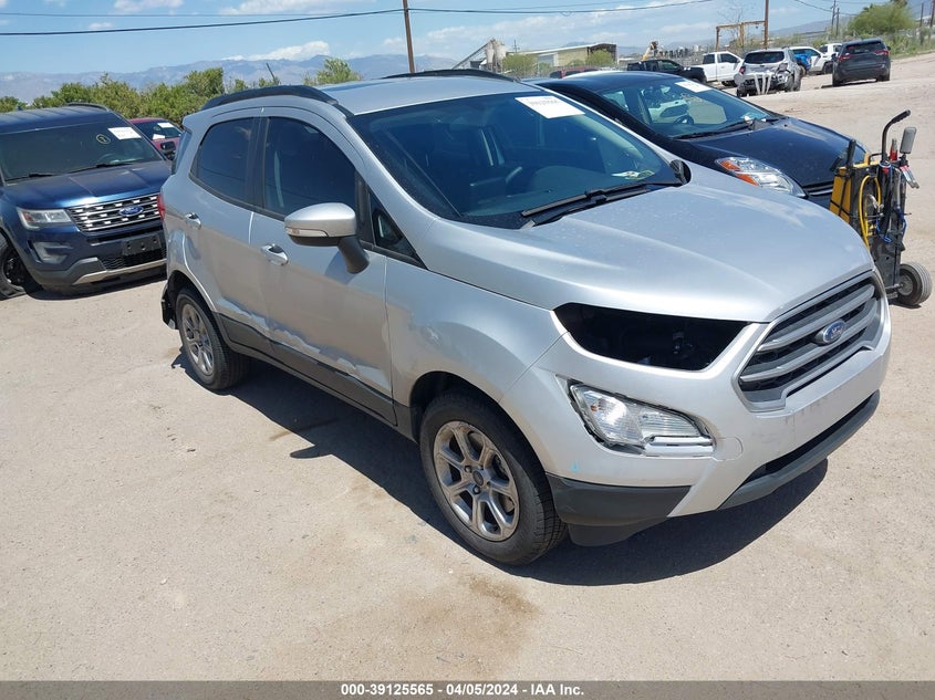 2021 Ford Ecosport Se VIN: MAJ3S2GE2MC442390 Lot: 39125565