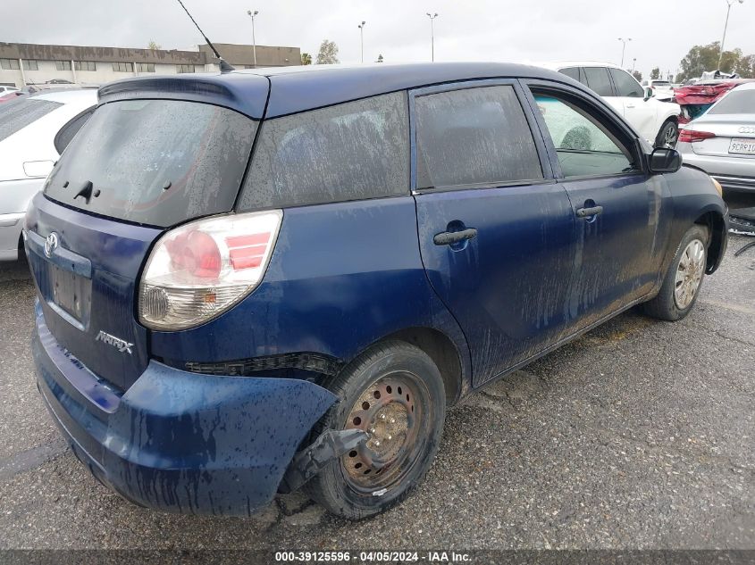 2005 Toyota Matrix VIN: 2T1KR32E65C489638 Lot: 39125596