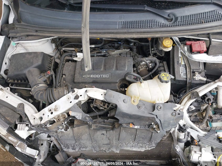 2017 CHEVROLET SONIC LT AUTO - 1G1JD5SB8H4104611