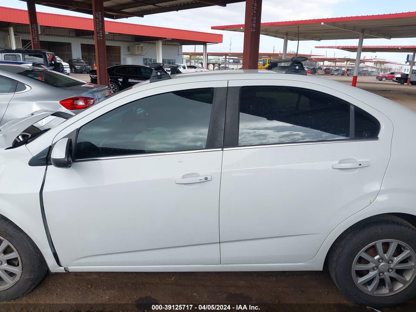 2017 CHEVROLET SONIC LT AUTO - 1G1JD5SB8H4104611
