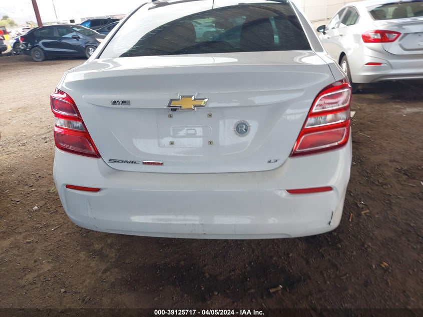2017 CHEVROLET SONIC LT AUTO - 1G1JD5SB8H4104611