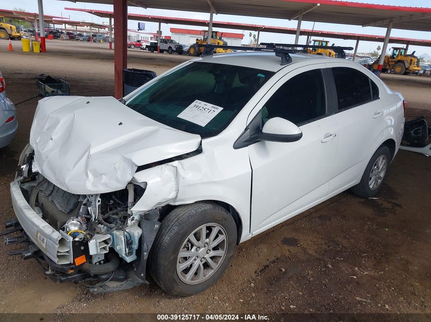 2017 CHEVROLET SONIC LT AUTO - 1G1JD5SB8H4104611