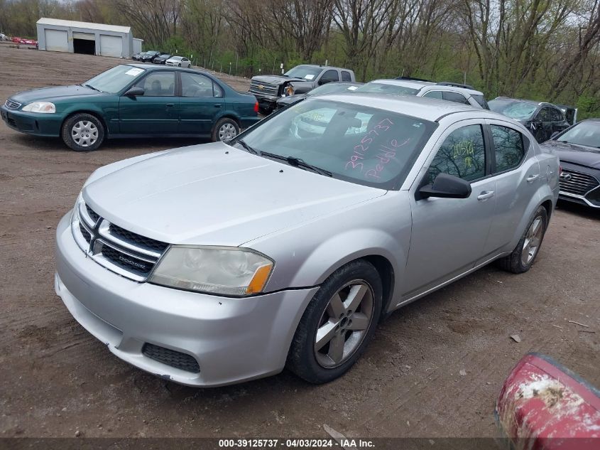 1C3CDZAB9CN141716 | 2012 DODGE AVENGER