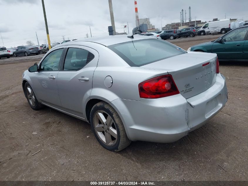 1C3CDZAB9CN141716 | 2012 DODGE AVENGER