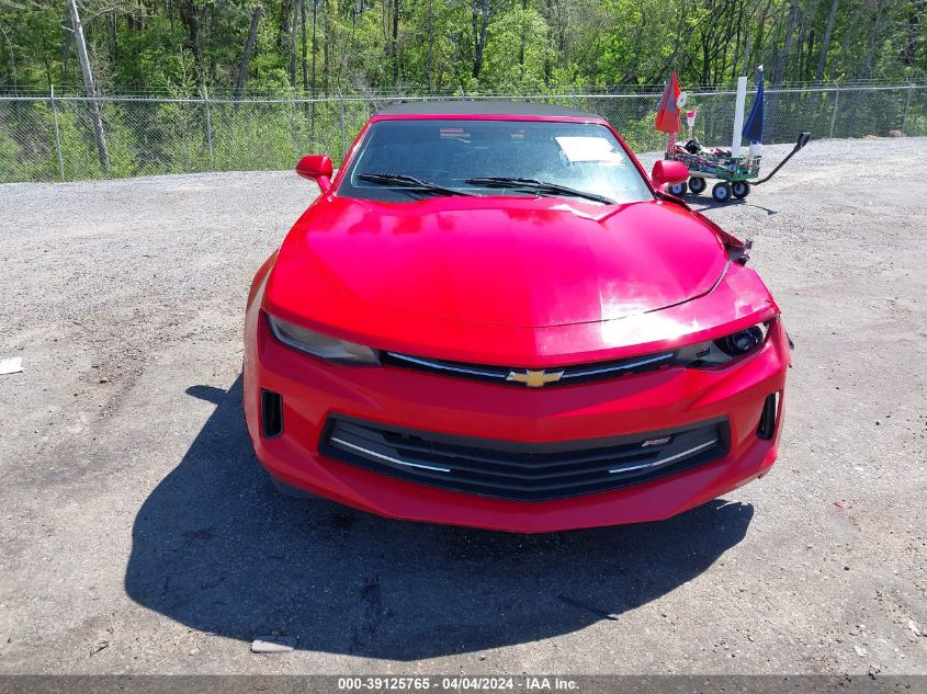 2017 Chevrolet Camaro 1Lt VIN: 1G1FB3DS8H0153716 Lot: 39125765