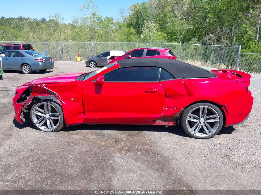 2017 Chevrolet Camaro 1Lt VIN: 1G1FB3DS8H0153716 Lot: 39125765