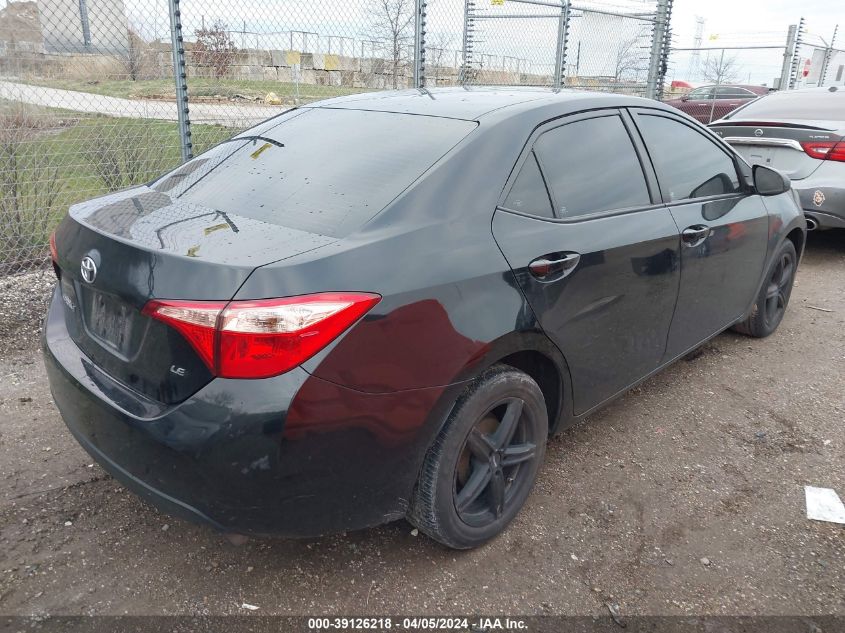 2017 Toyota Corolla Le VIN: 2T1BURHE0HC756270 Lot: 40517493