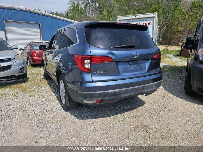 5FNYF5H16HB035957 | 2017 HONDA PILOT