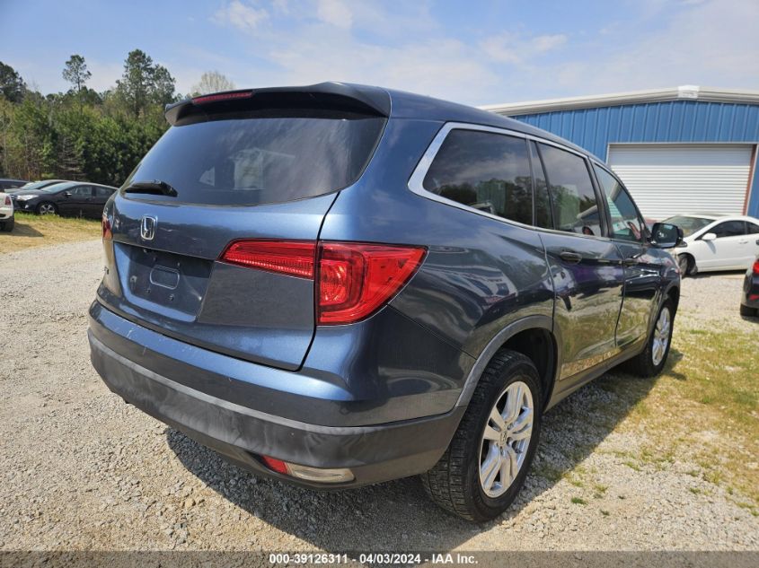 5FNYF5H16HB035957 | 2017 HONDA PILOT