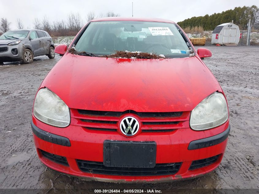 WVWBB71K58W288344 | 2008 VOLKSWAGEN RABBIT