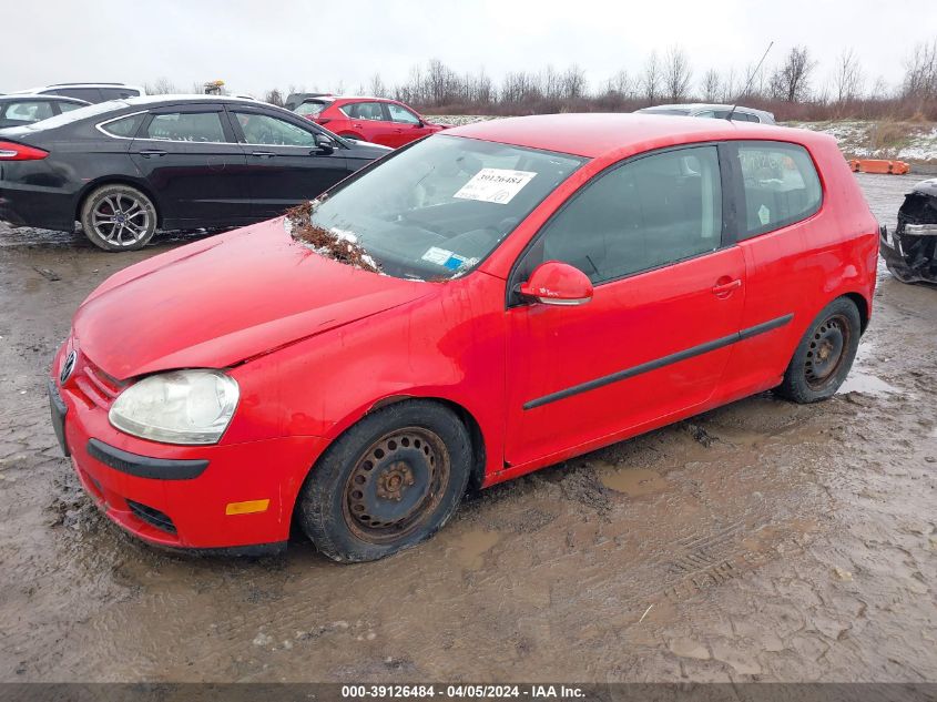 WVWBB71K58W288344 | 2008 VOLKSWAGEN RABBIT