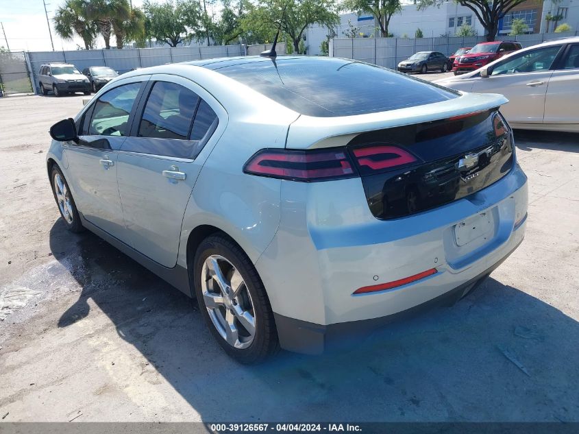 1G1RB6E43CU113043 | 2012 CHEVROLET VOLT