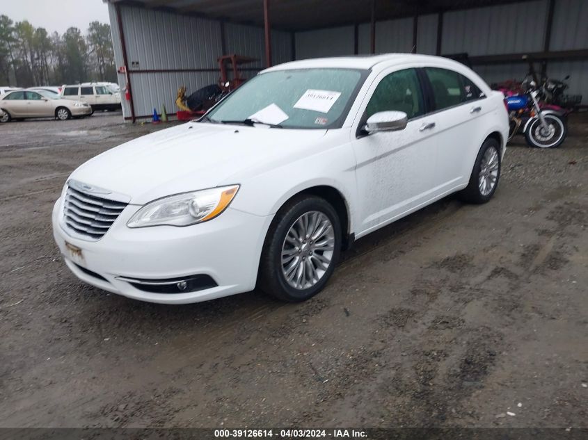 1C3CCBCG4DN627631 | 2013 CHRYSLER 200