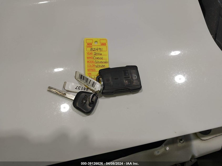 2016 CHEVROLET SILVERADO 1500 1LT - 1GCVKREC6GZ152491