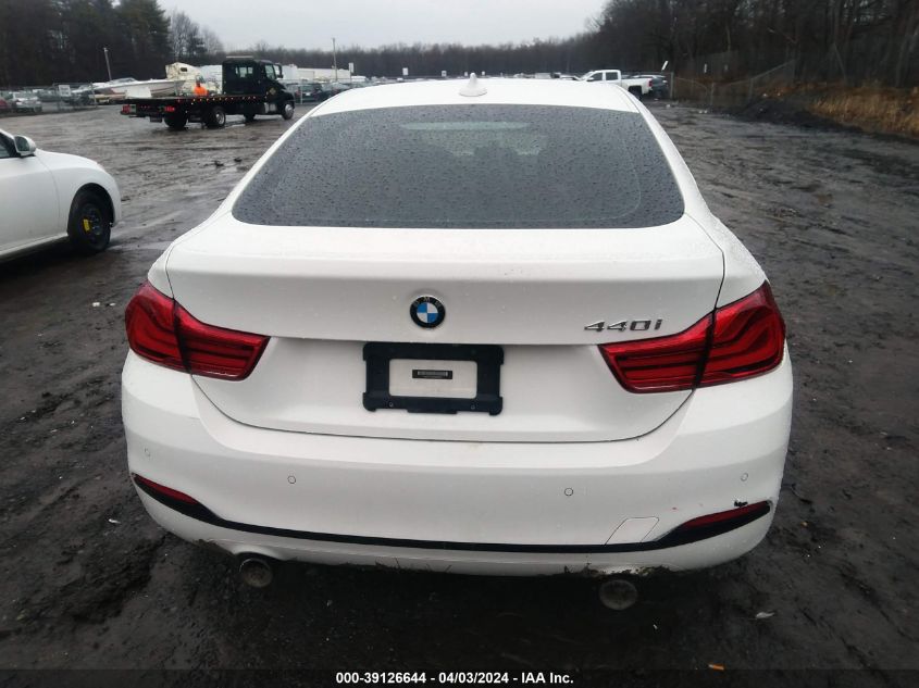 2019 BMW 440I Gran Coupe VIN: WBA4J5C52KBM66309 Lot: 39126644