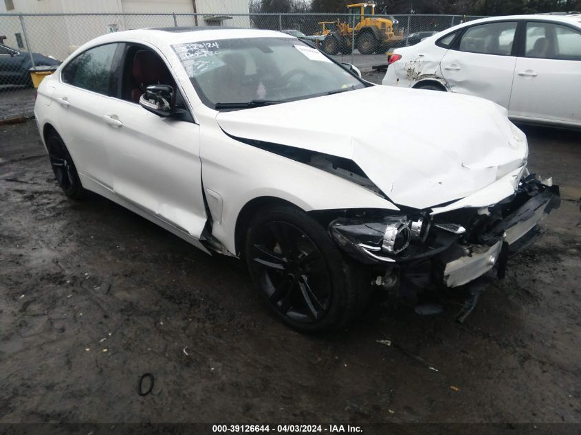 2019 BMW 440I Gran Coupe VIN: WBA4J5C52KBM66309 Lot: 39126644