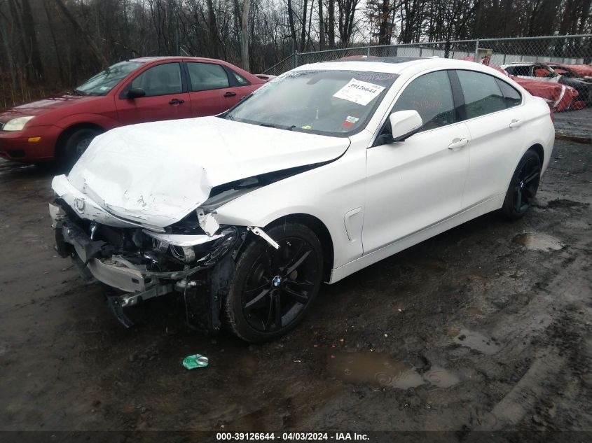 2019 BMW 440I Gran Coupe VIN: WBA4J5C52KBM66309 Lot: 39126644