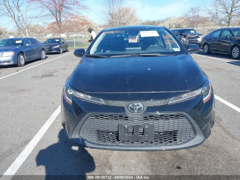 2022 Toyota Corolla Le VIN: JTDEPMAE3NJ217305 Lot: 39126712