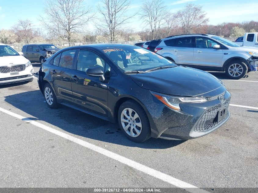 2022 Toyota Corolla Le VIN: JTDEPMAE3NJ217305 Lot: 39126712