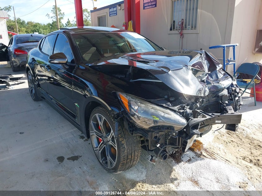 2018 Kia Stinger Gt1 VIN: KNAE45LC4J6033141 Lot: 39126744