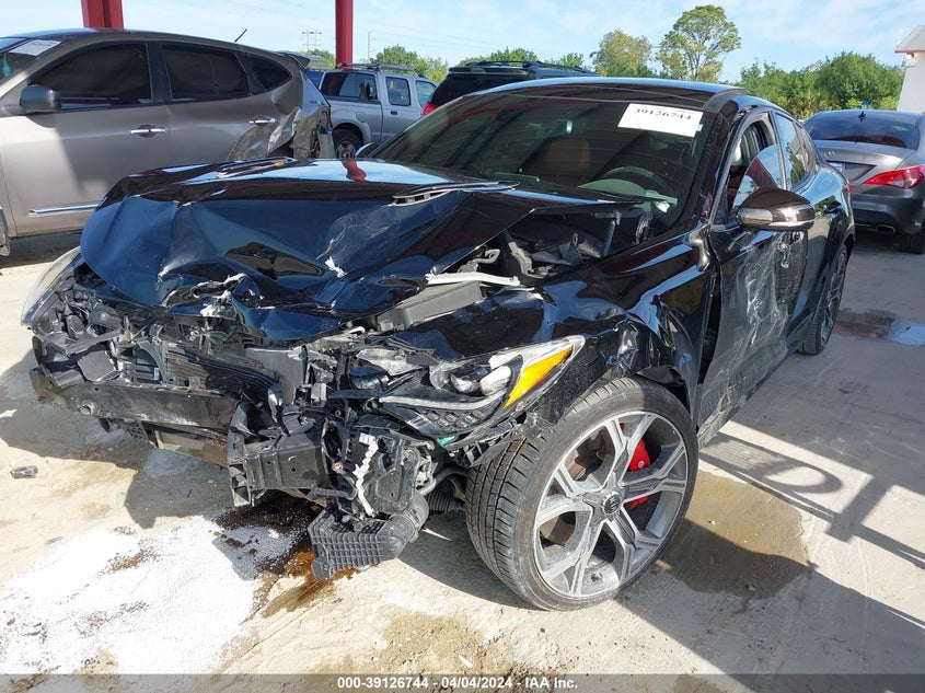 2018 Kia Stinger Gt1 VIN: KNAE45LC4J6033141 Lot: 39126744