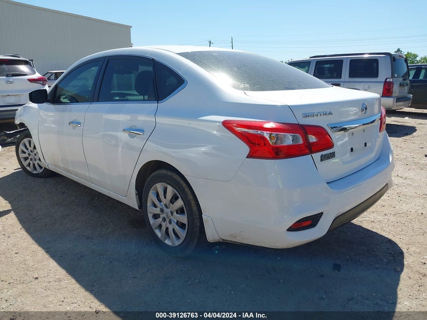 VIN 3N1AB7AP7KY397592 2019 NISSAN SENTRA S