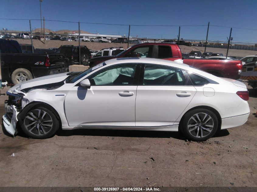 2018 Honda Accord Hybrid Ex VIN: 1HGCV3F47JA001749 Lot: 39126907