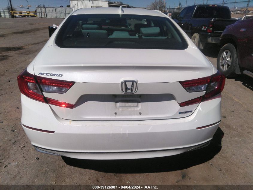 2018 Honda Accord Hybrid Ex VIN: 1HGCV3F47JA001749 Lot: 39126907