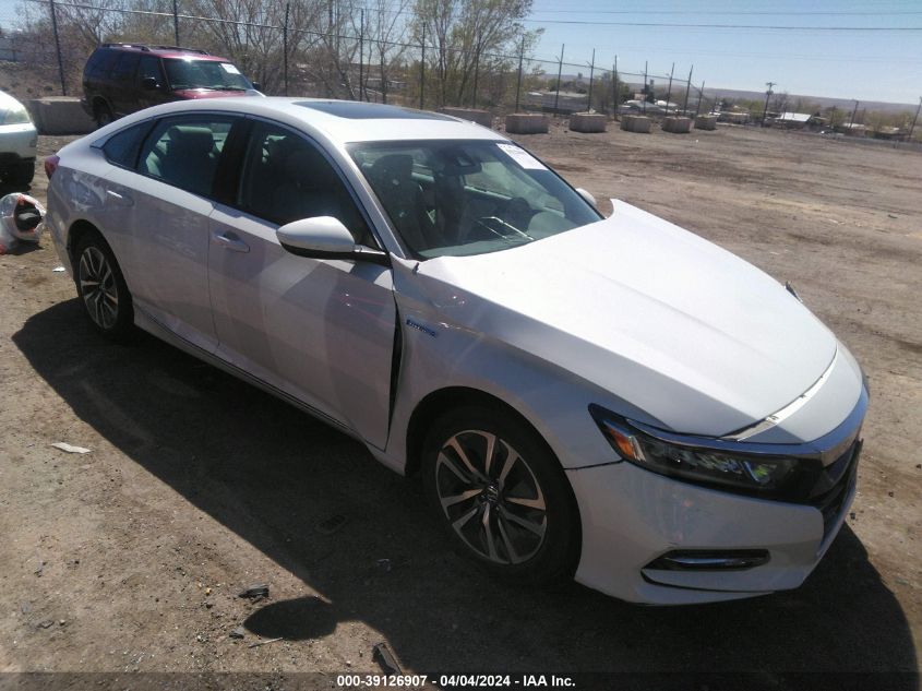 2018 Honda Accord Hybrid Ex VIN: 1HGCV3F47JA001749 Lot: 39126907