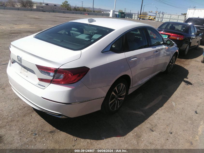 2018 Honda Accord Hybrid Ex VIN: 1HGCV3F47JA001749 Lot: 39126907