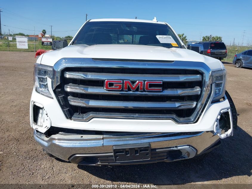 2020 GMC Sierra 1500 2Wd Short Box Slt VIN: 3GTP8DED7LG184346 Lot: 39126910