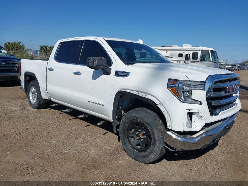 2020 GMC Sierra 1500 2Wd Short Box Slt VIN: 3GTP8DED7LG184346 Lot: 39126910