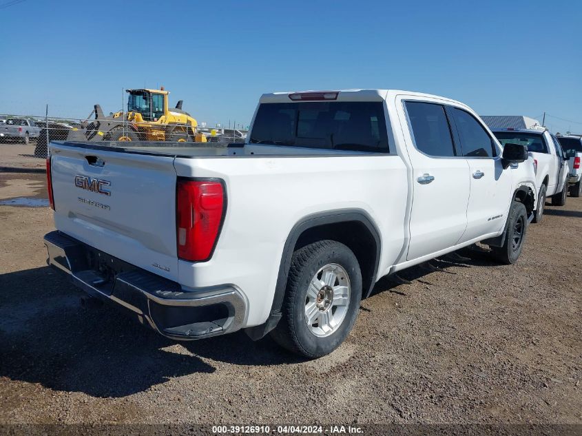 2020 GMC Sierra 1500 2Wd Short Box Slt VIN: 3GTP8DED7LG184346 Lot: 39126910