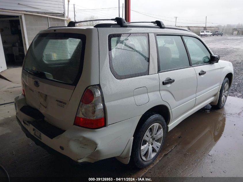 2008 Subaru Forester 2.5X VIN: JF1SG63688H718065 Lot: 39126953