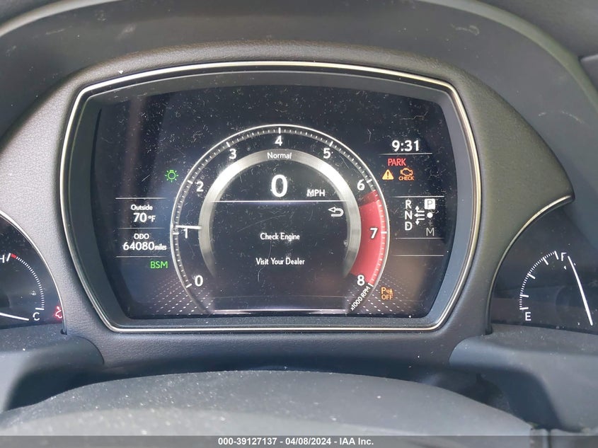 VIN JTHB51FF4J5004700 2018 LEXUS LS 500