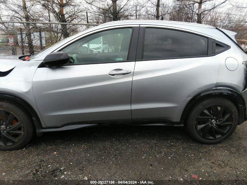 2022 Honda Hr-V Awd Sport VIN: 3CZRU6H14NM739494 Lot: 39127156