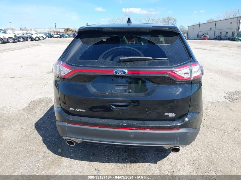 2016 Ford Edge Sel VIN: 2FMPK4J81GBB26022 Lot: 39127164