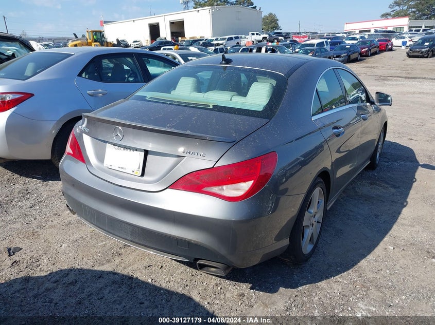 2016 Mercedes-Benz Cla 250 4Matic VIN: WDDSJ4GB5GN390732 Lot: 39127179