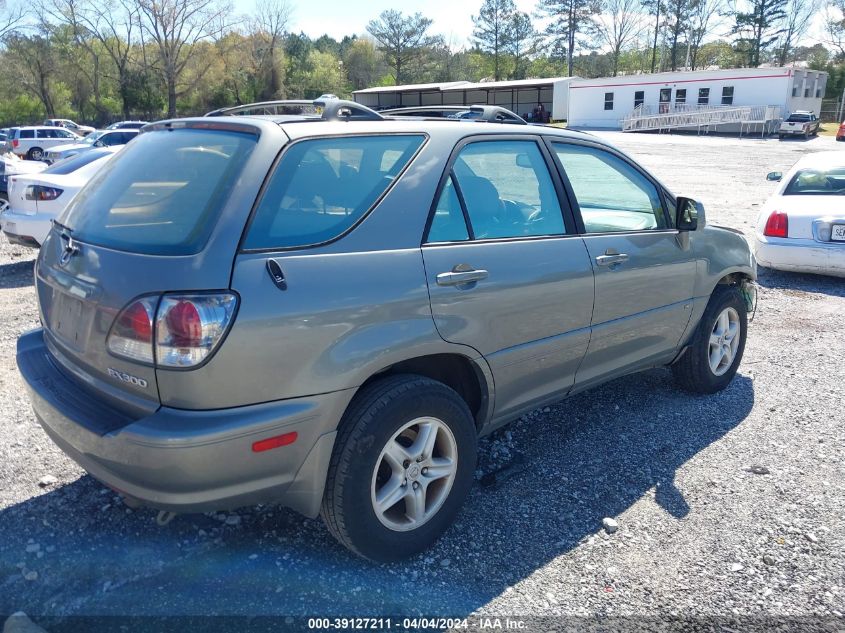 2002 Lexus Rx 300 VIN: JTJGF10U320141389 Lot: 39127211