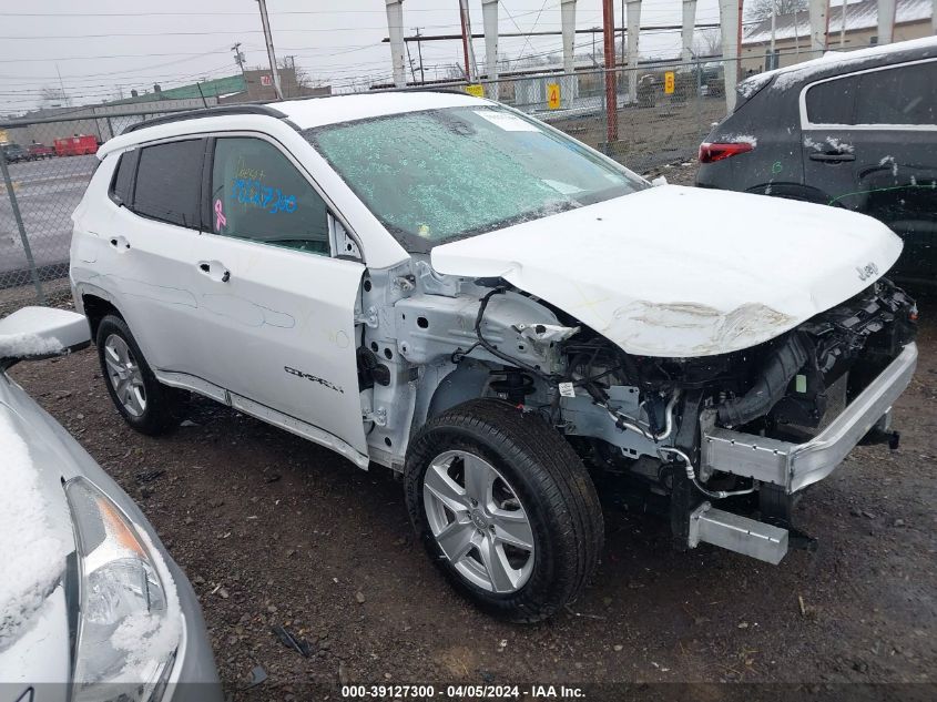 2022 JEEP COMPASS LATITUDE 4X4 - 3C4NJDBB0NT134672