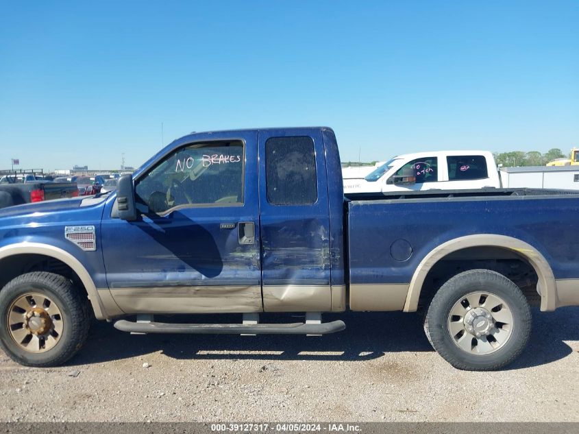 1FTSX20R38EB91605 2008 Ford F250 Super Duty