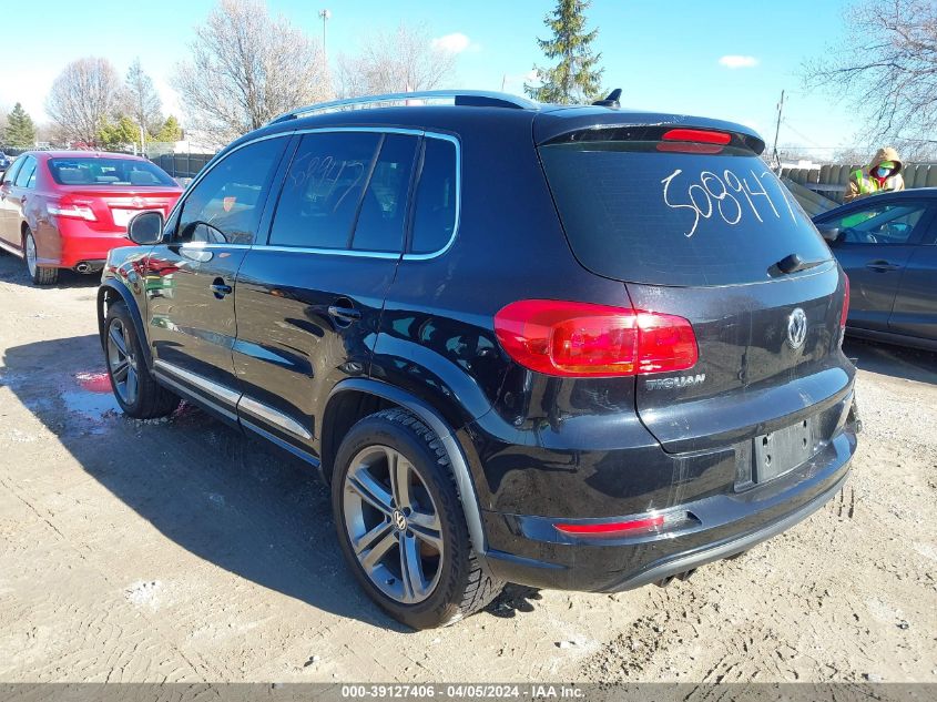 2017 Volkswagen Tiguan 2.0T Sport VIN: WVGUV7AX5HK026497 Lot: 39127406