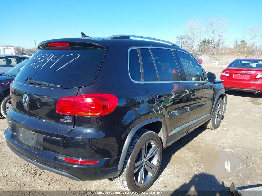 2017 Volkswagen Tiguan 2.0T Sport VIN: WVGUV7AX5HK026497 Lot: 39127406