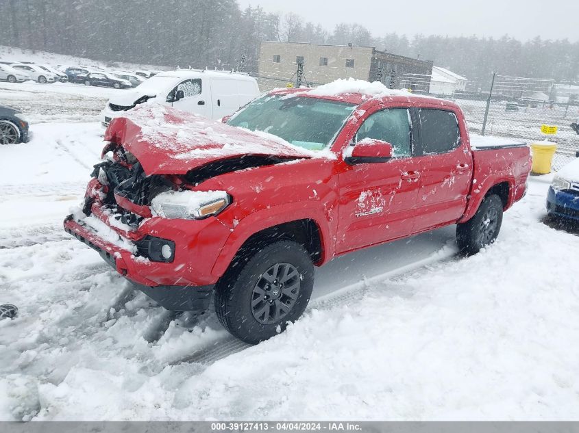 2021 Toyota Tacoma Sr5 V6 VIN: 3TMCZ5AN9MM400376 Lot: 39127413