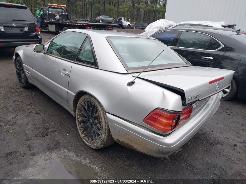 WDBFA68F8XF180823 | 1999 MERCEDES-BENZ SL 500